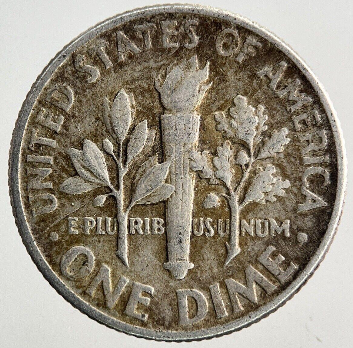 1946 US USA Roosevelt One Dime Silver Coin | Fine Collectable Grade