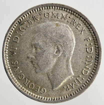 1947 Australia Threepence Silver Coin | Fine Collectable Grade