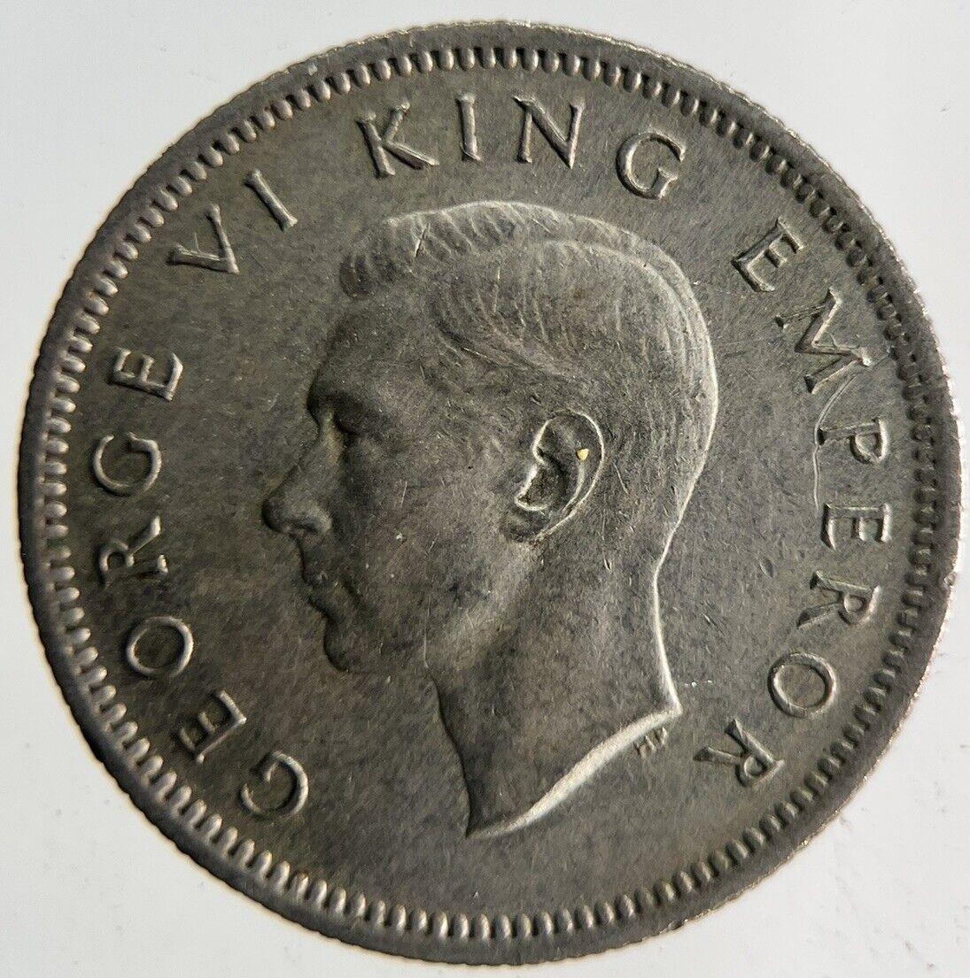 1947 New Zealand Sixpence Coin | Fine Collectable Grade