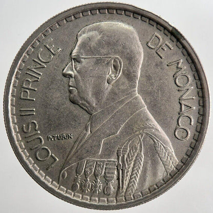 1947 Monaco Louis II 20 Francs Coin | Very High Grade | a6736