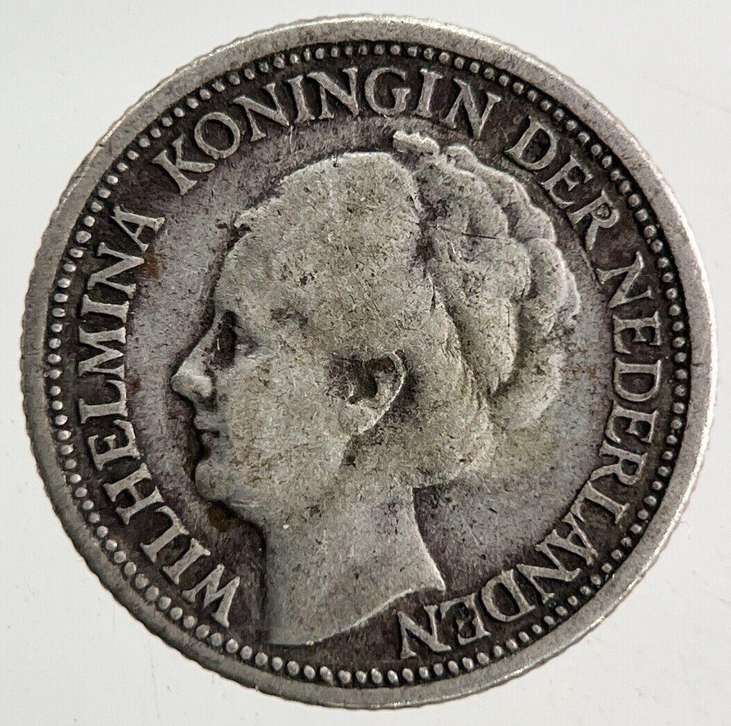1947 Netherlands 1/10 Gulden Silver Coin | Fine Collectable Grade