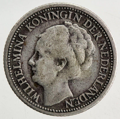 1947 Netherlands 1/10 Gulden Silver Coin | Fine Collectable Grade