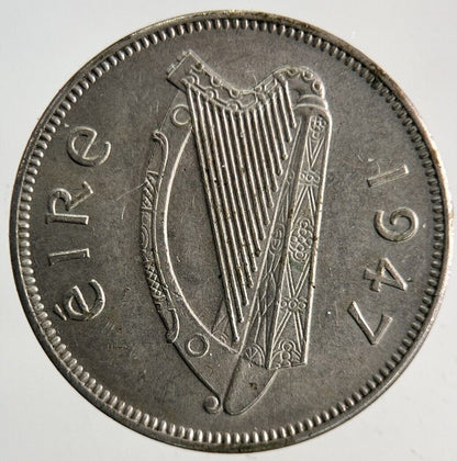 1947 Irish Sixpence Dog Coin | Very High Grade