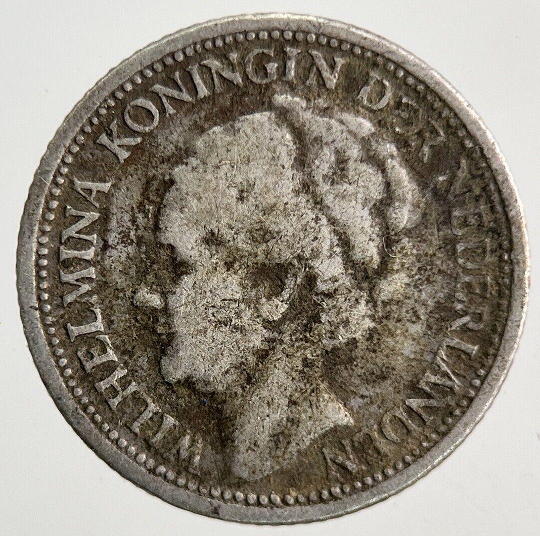 1947 Netherlands 1/4 Quarter Gulden Silver Coin | Collectable Grade