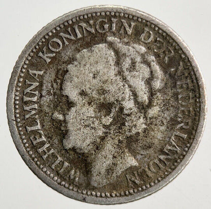 1947 Netherlands 1/4 Quarter Gulden Silver Coin | Collectable Grade