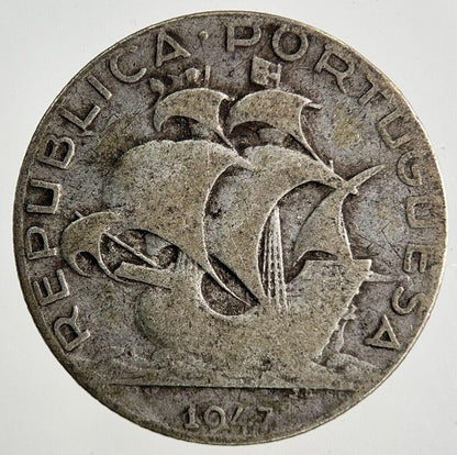 1947 Portugal 2.5 Escudos Silver Coin | Collectable Grade