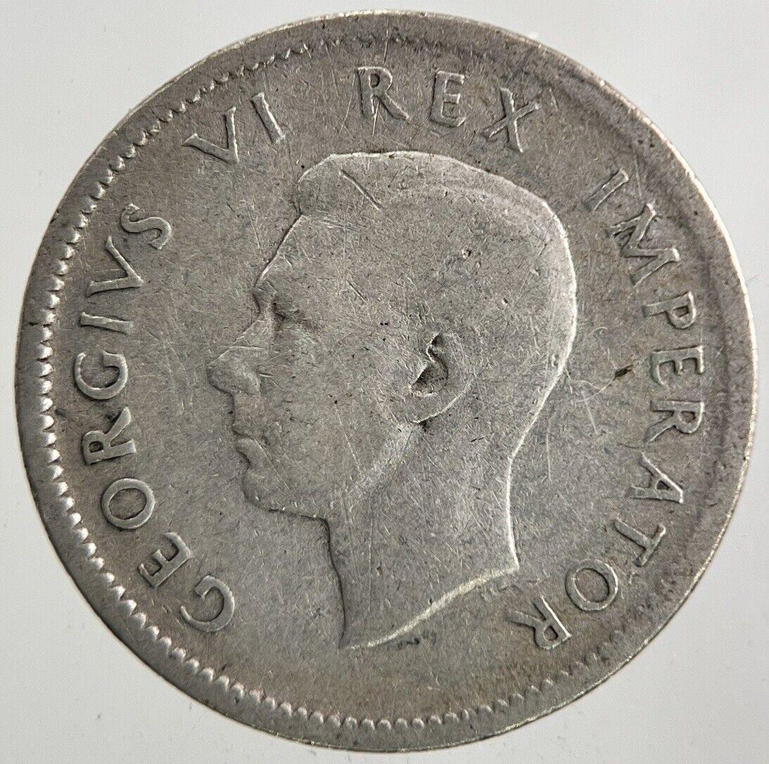 1947 South Africa Sixpence Silver Coin | Collectable Grade