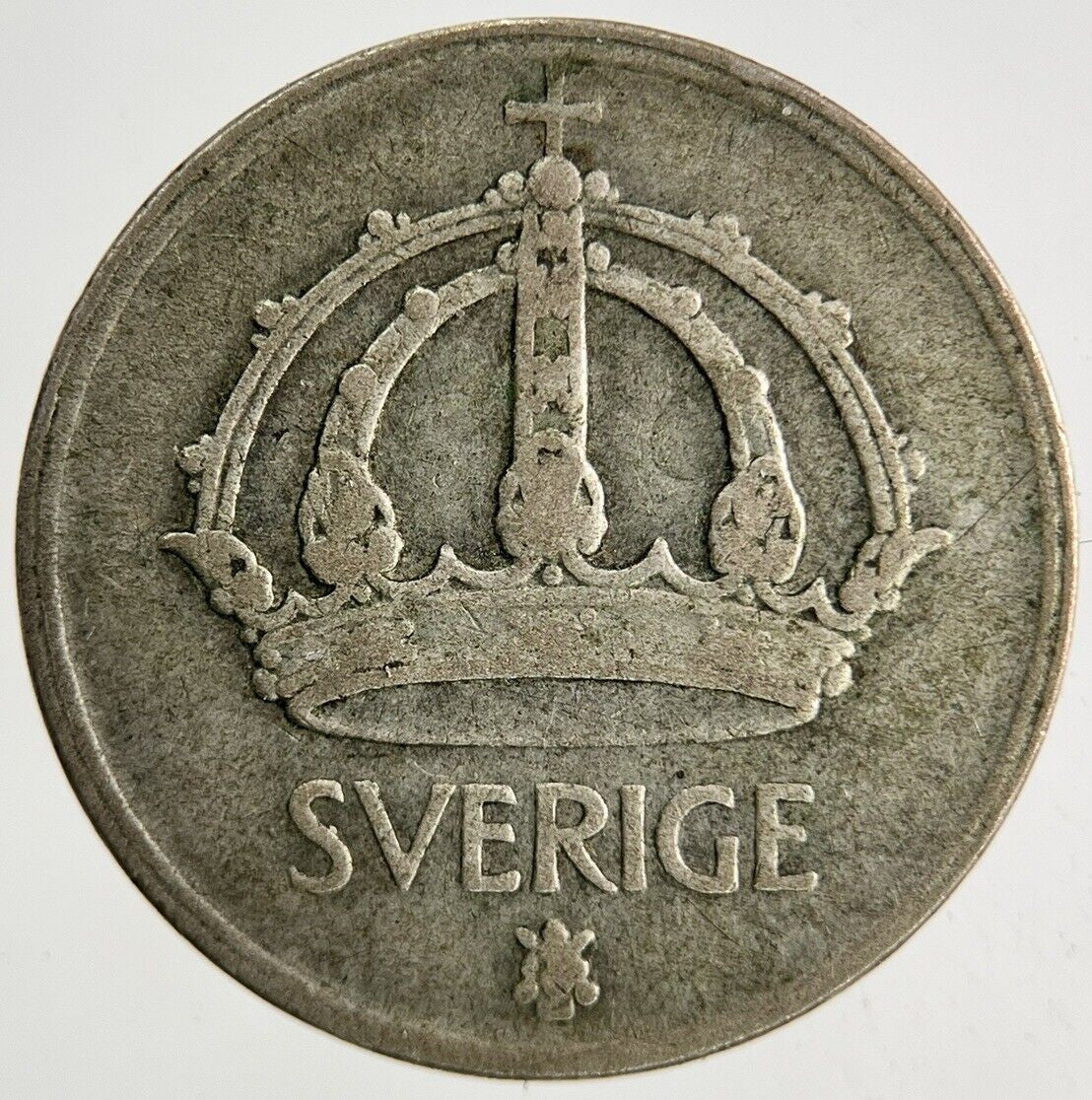 1947 Sweden 50 Ore Silver Coin | Collectable Grade