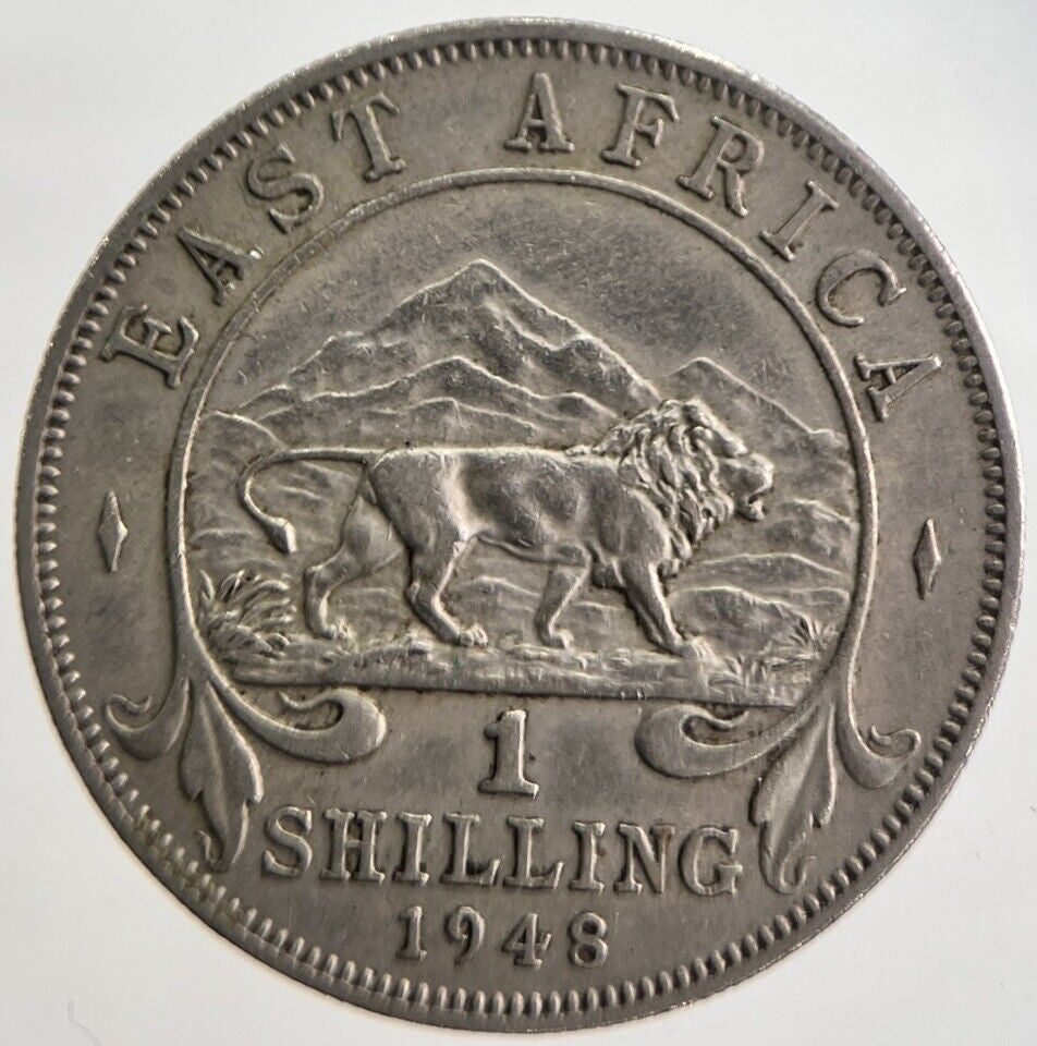 1948 East Africa One Shilling Coin | Very High Grade | a4737