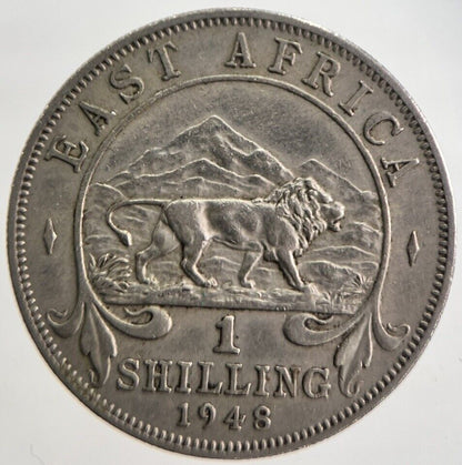 1948 East Africa One Shilling Coin | Very High Grade | a4737