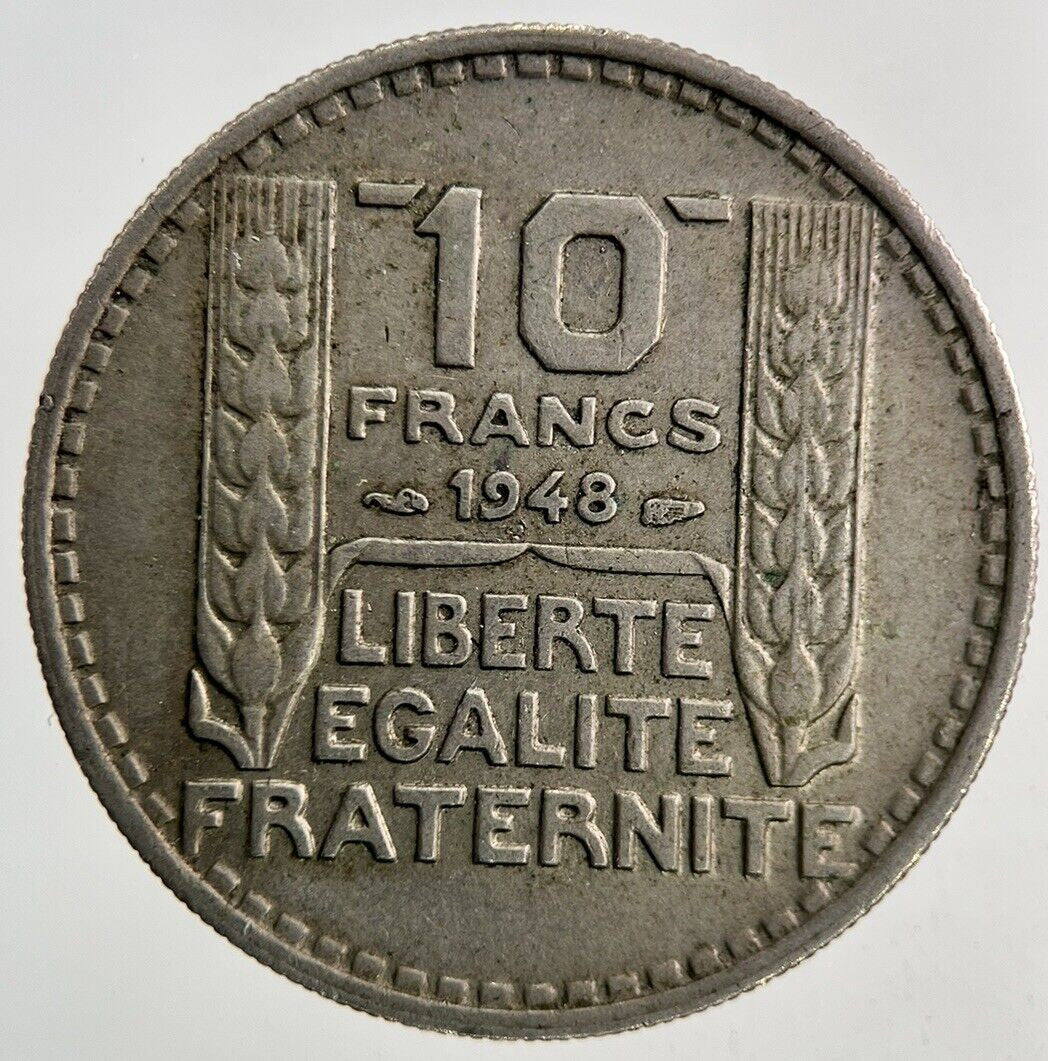 1948 France 10 Francs Coin | Fine Collectable Grade