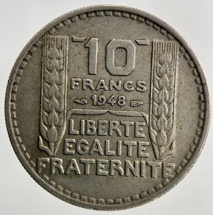 1948 France 10 Francs Coin | Fine Collectable Grade