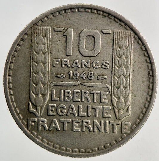 1948 France 10 Francs Coin | Fine Collectable Grade