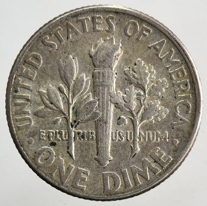 1947 US USA Roosevelt One Dime Silver Coin | Fine Collectable Grade