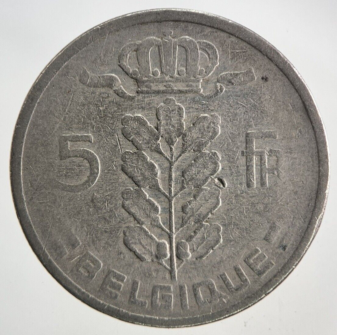 1948 Belgium 5 Franc Coin | Fine Collectable Grade
