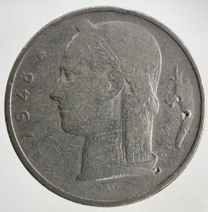 1948 Belgium 5 Franc Coin | Fine Collectable Grade