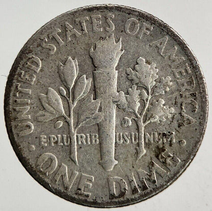 1947 US USA Roosevelt One Dime Silver Coin | Fine Collectable Grade