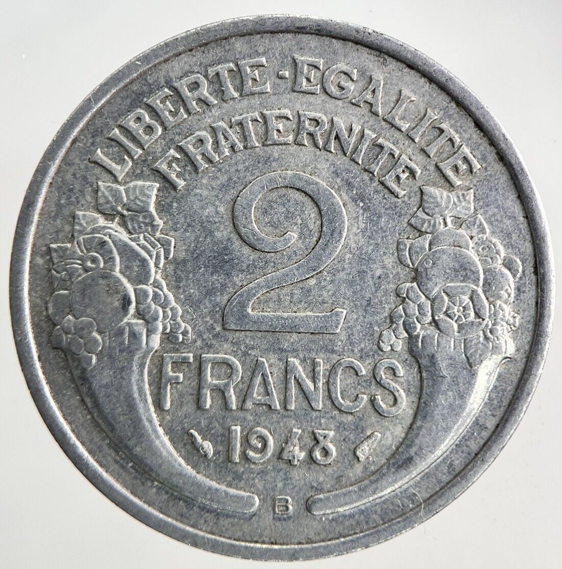 1948 France 2 Francs Coin | Very High Grade