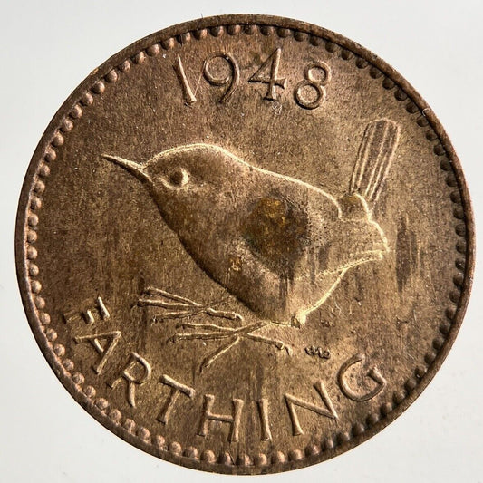 1948 George VI Farthing Coin | Fine Collectable Grade