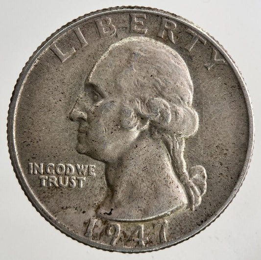 1947 US USA Quarter Dollar Silver Coin | Very High Grade