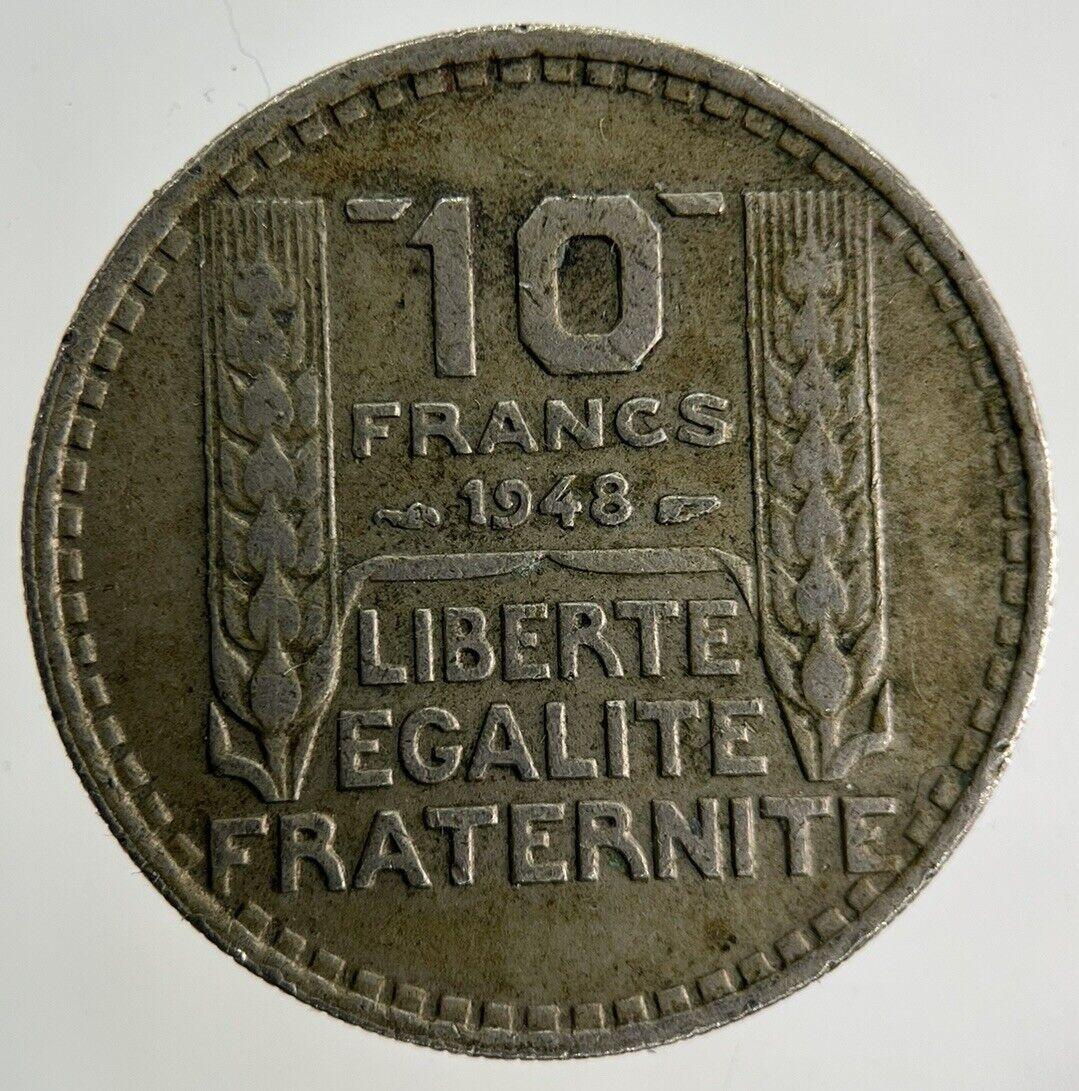1948 France 10 Franc Coin | Fine Collectable Grade