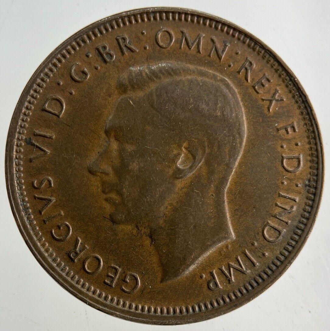 1948 Australia Half-Penny Coin | Fine Collectable Grade