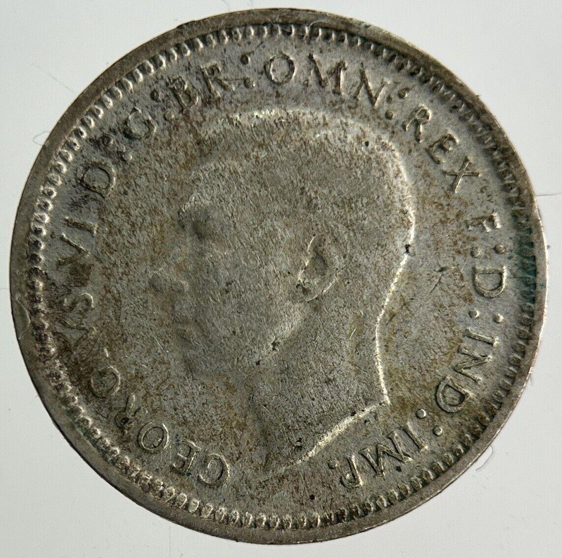 1948 Australia Threepence Silver Coin | Fine Collectable Grade