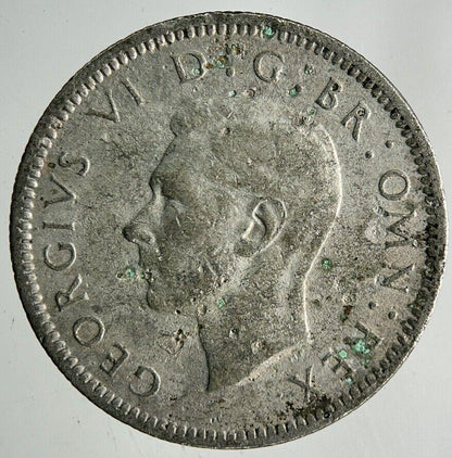 1948 George VI Sixpence Coin | Fine Collectable Grade