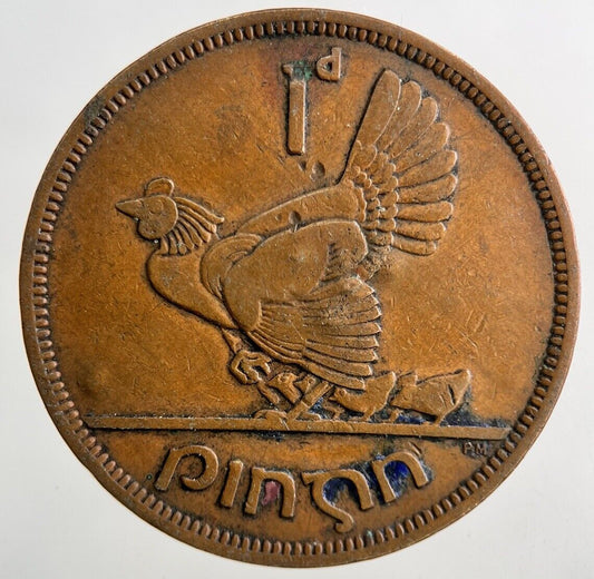 1948 Irish One Penny Coin | Fine Collectable Grade