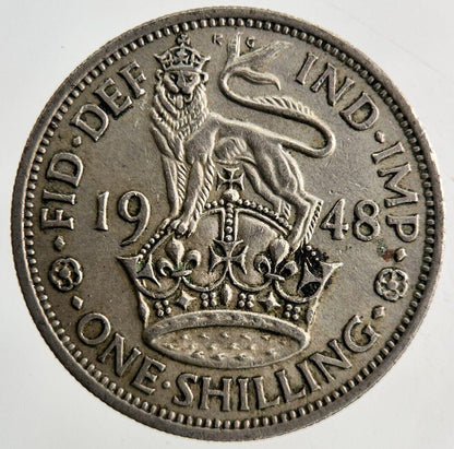 1948 George VI One Shilling Coin | Fine Collectable Grade