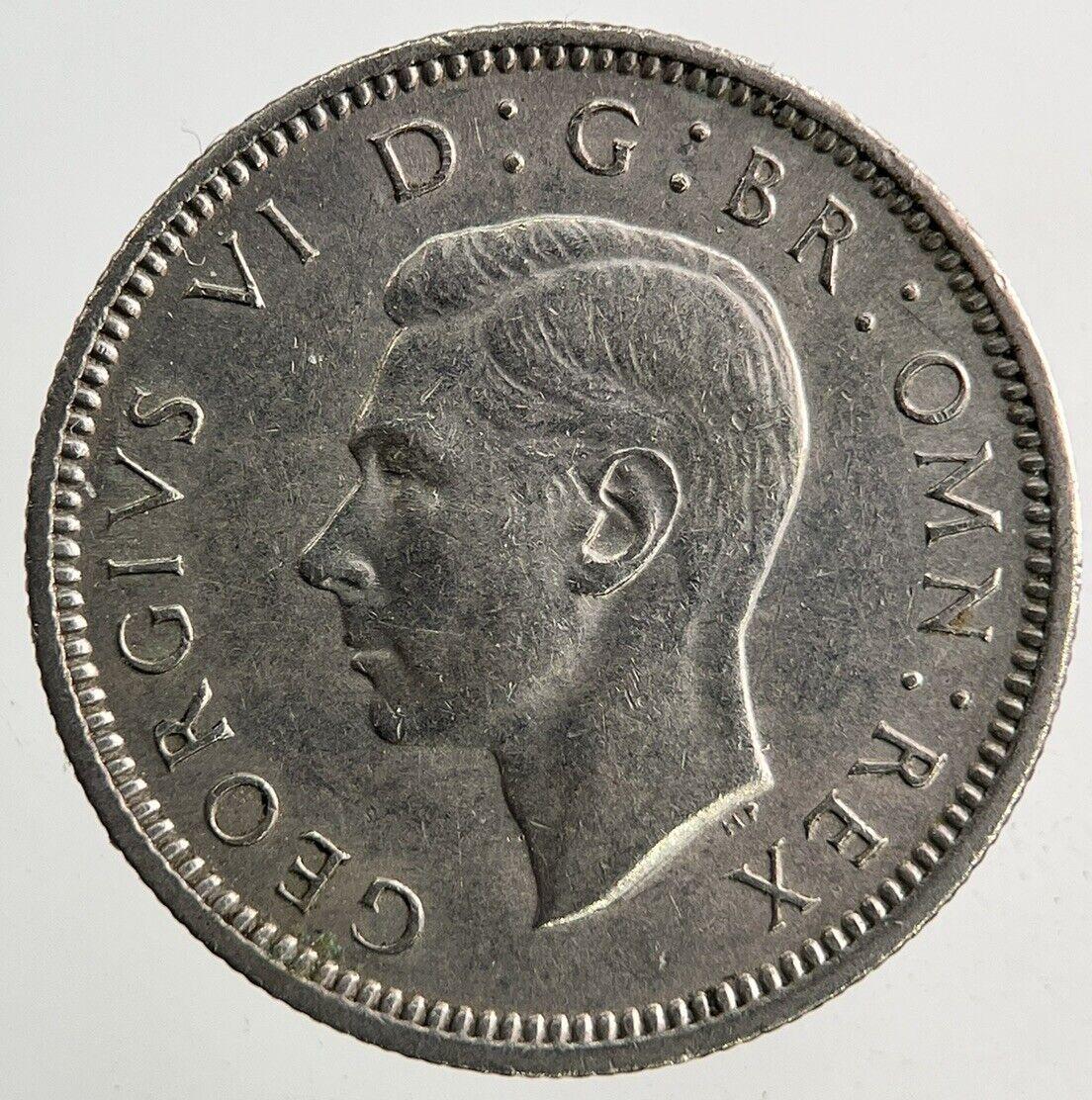 1948 George VI Sixpence Coin | Very High Grade