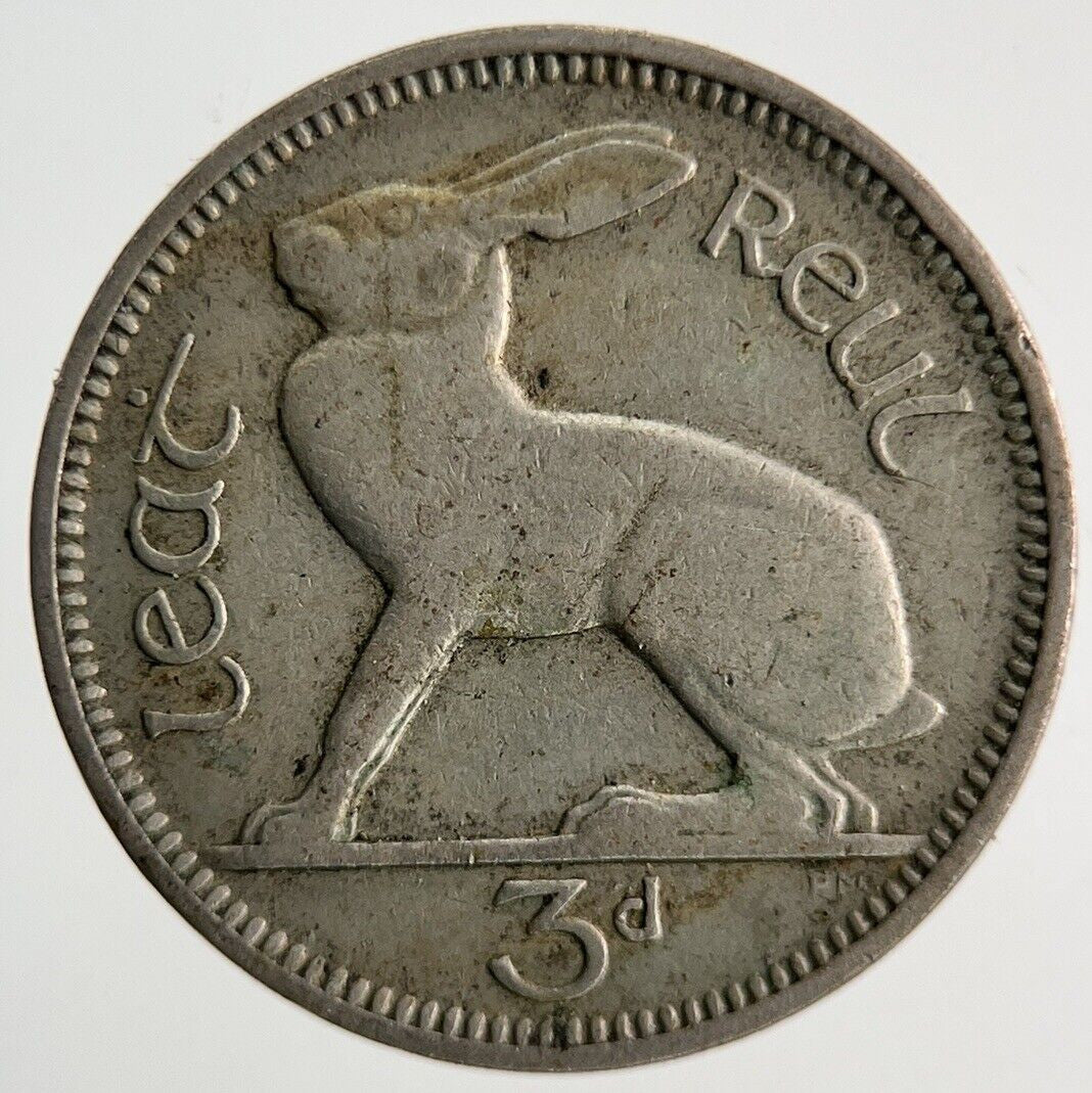 1948 Irish Threepence Rabbit Coin | Fine Collectable Grade