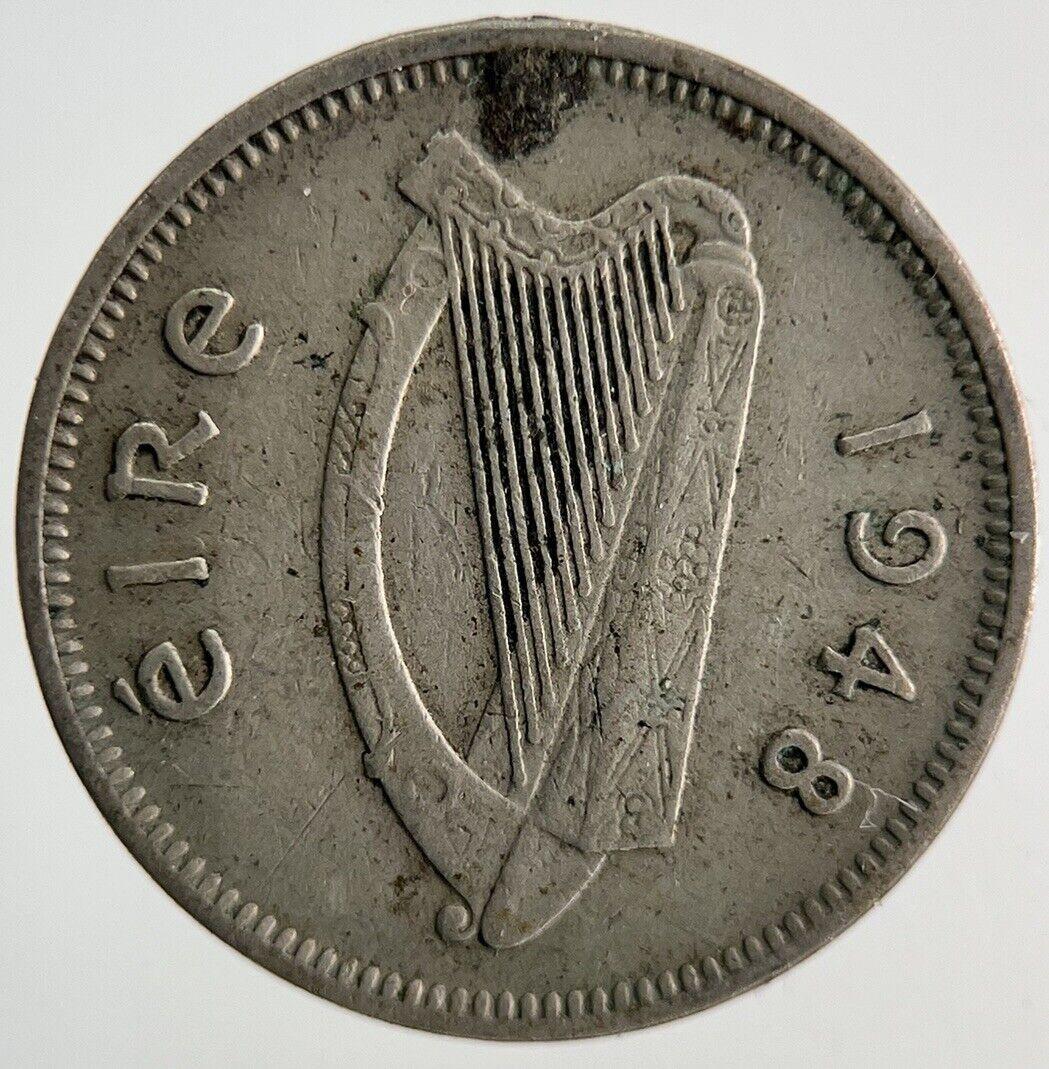 1948 Irish Threepence Rabbit Coin | Fine Collectable Grade