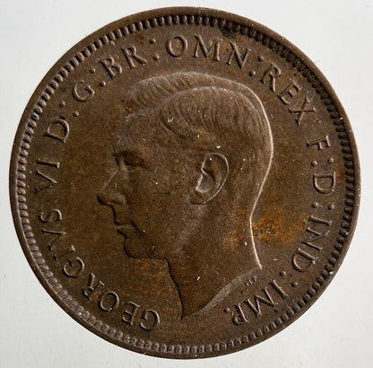 1948 George VI Wren Farthing Coin | Very High Grade