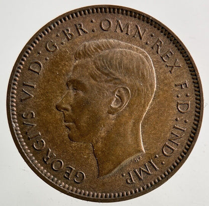 1948 George VI Wren Farthing Coin | Very High Grade