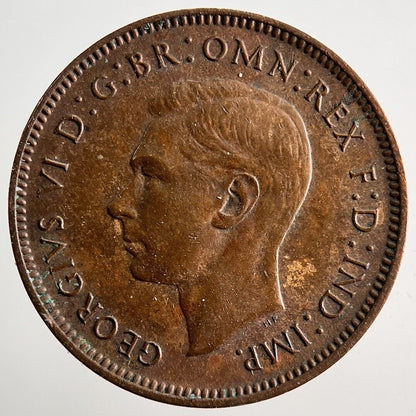 1948 George VI Wren Farthing Coin | Very High Grade