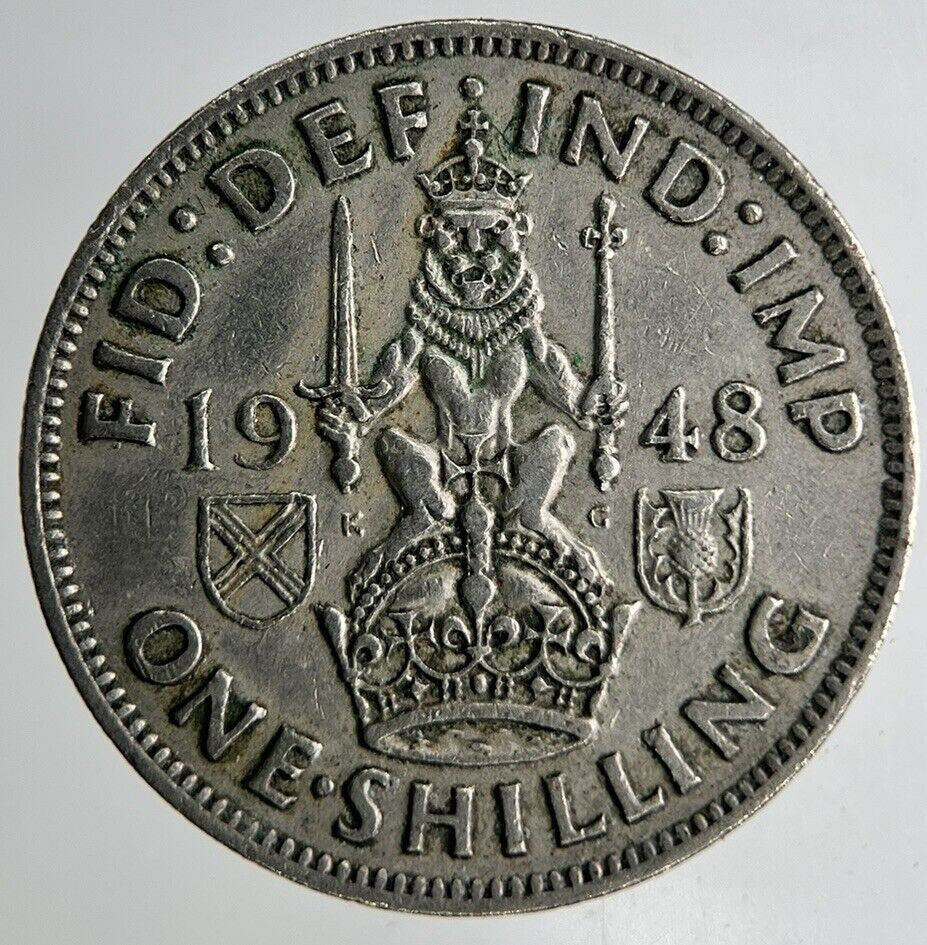 1948 George VI One Shilling Coin | Fine Collectable Grade
