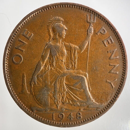 1948 George VI One Penny Coin | Collectable Grade