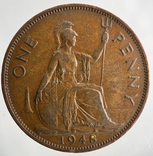 1948 George VI One Penny Coin | Fine Collectable Grade