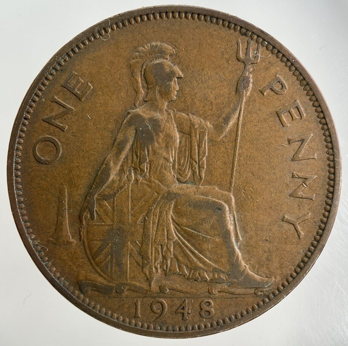 1948 George VI One Penny Coin | Fine Collectable Grade