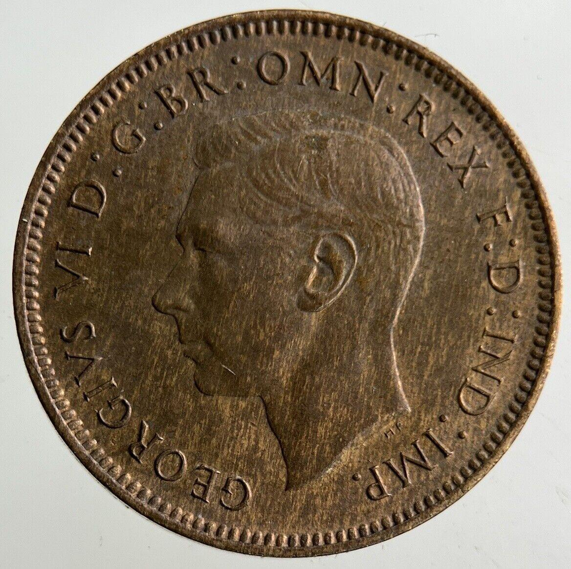 1948 George VI Wren Farthing Coin | Very High Grade
