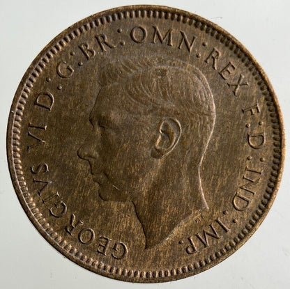 1948 George VI Wren Farthing Coin | Very High Grade