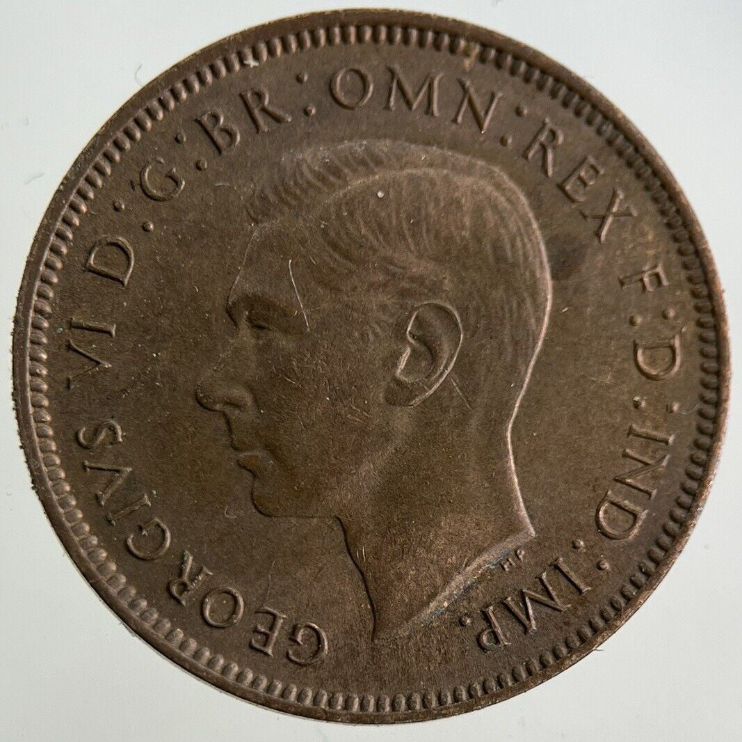 1948 George VI Wren Farthing Coin | Very High Grade