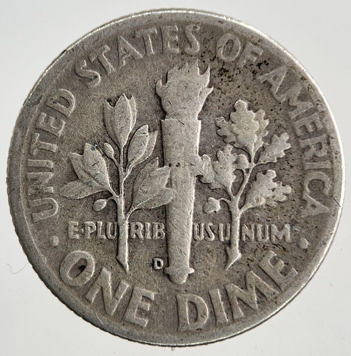 1948-D US USA One Dime Silver Coin | Collectable Grade
