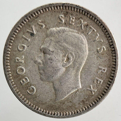 1948 South Africa Threepence Silver Coin | Fine Collectable Grade
