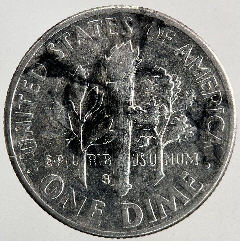 1948-S US USA Roosevelt Dime Silver Coin | Fine Collectable Grade