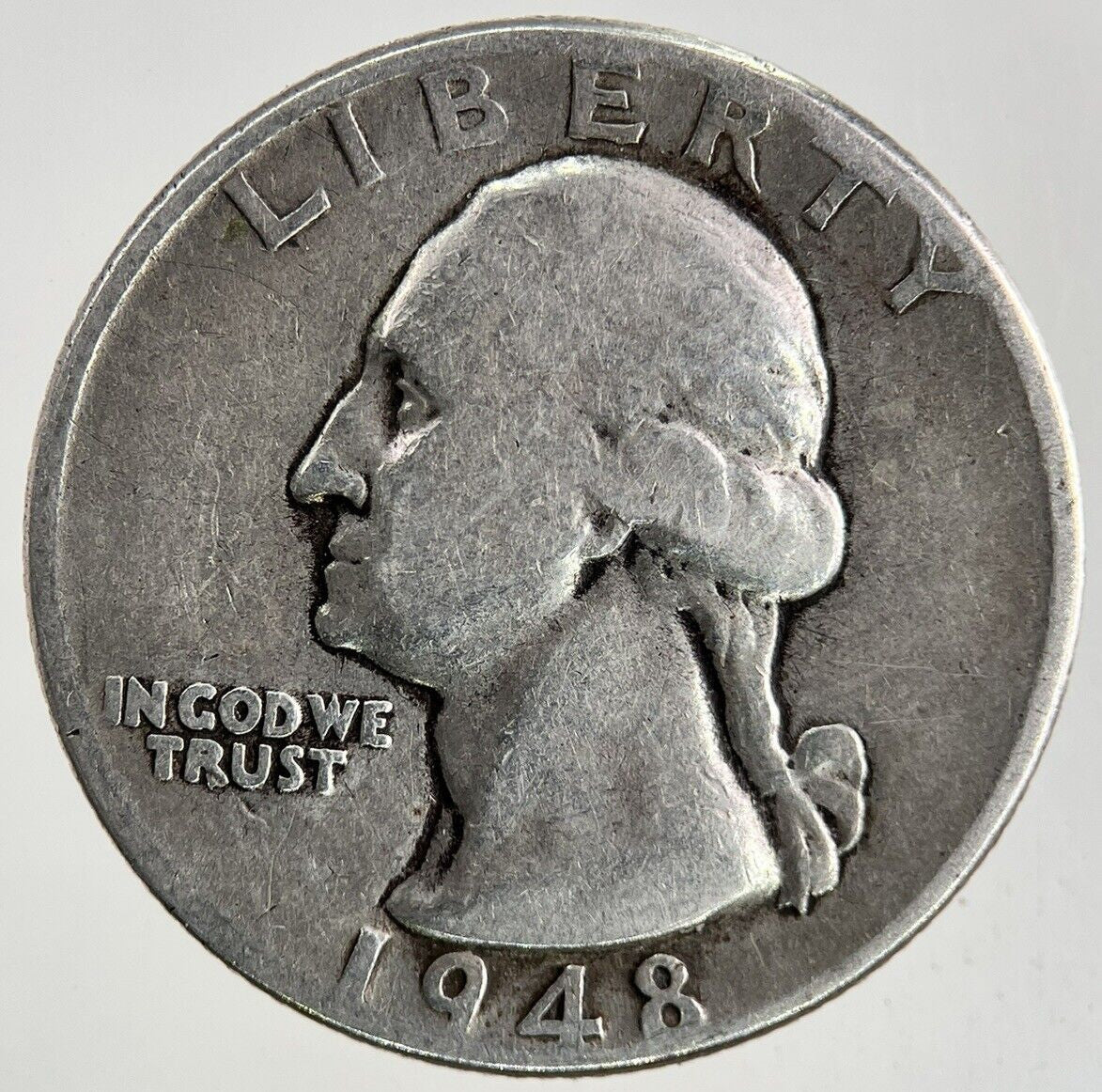 1948 US USA Quarter Dollar Silver Coin | Collectable Grade