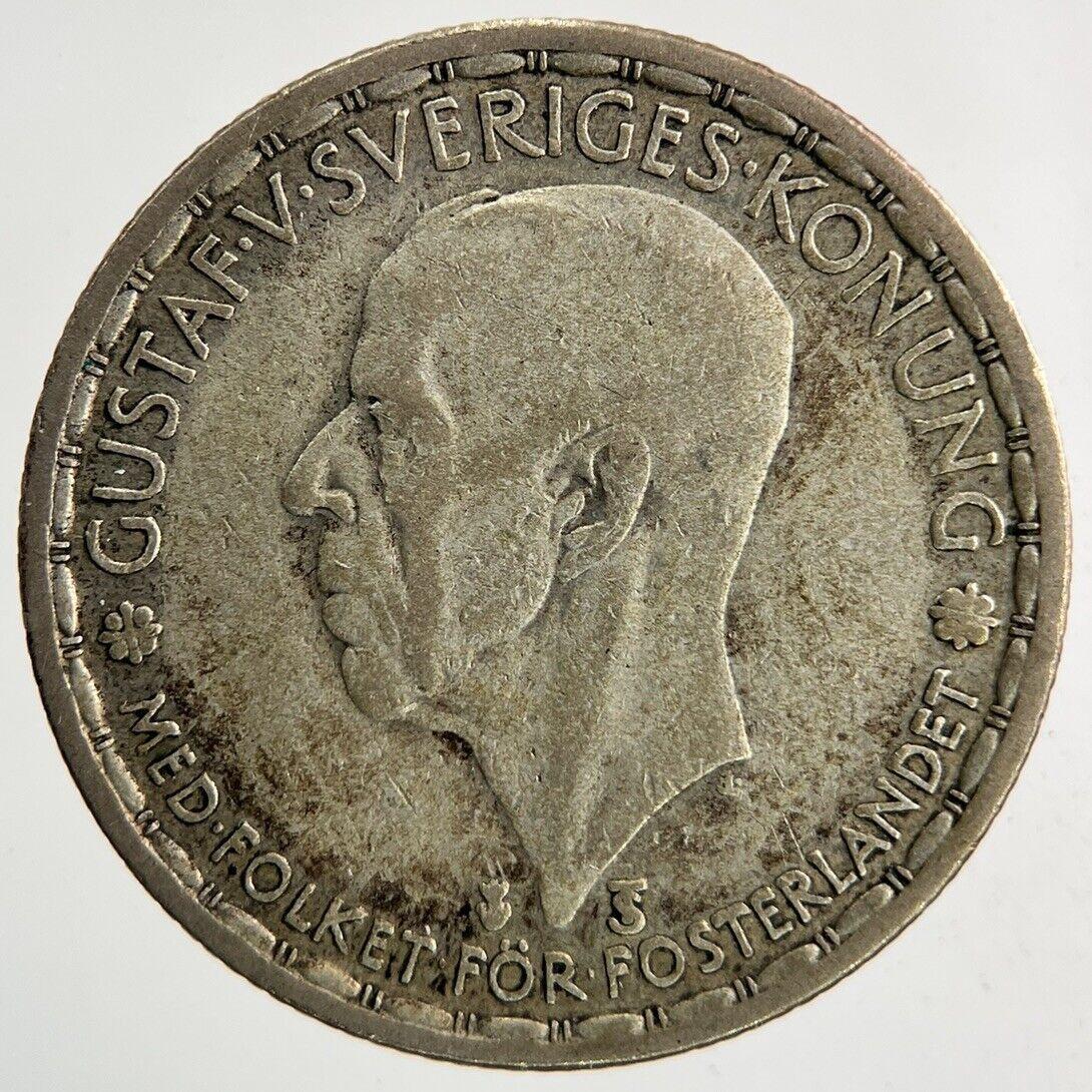1948 Sweden 1 Krona Silver Coin | Collectable Grade