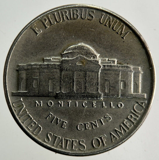 1948 US USA Jefferson Nickel Coin | Fine Collectable Grade