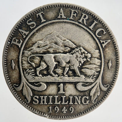 1949 East Africa 1 One Shilling Coin | Fine Collectable Grade | a1968